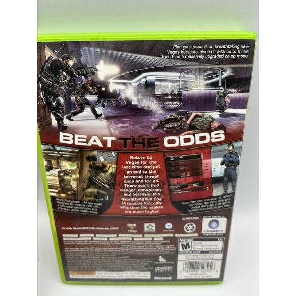 Tom Clancy's Rainbow Six: Vegas 2 (Xbox 360, 2006) Complete - Picture 6 of 6